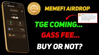 Memefi mining end - Memefi gas fee buy or not - Memefi new update - Hassan Crypto Official