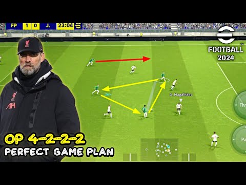 Perfect 4-2-2-2 Formation You Must Try in eFootball 2024 Mobile
