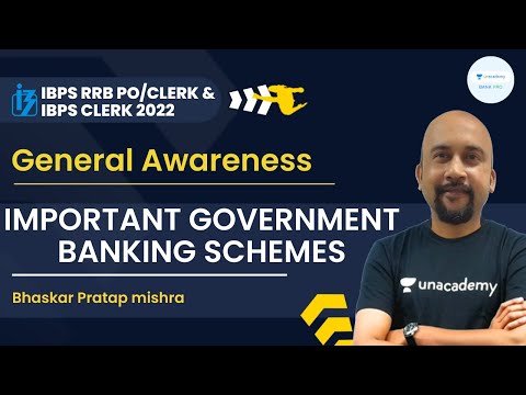 All Important Government Banking Schemes | IBPS RRB PO/Clerk 2022 | Bhaskar Pratap Mishra