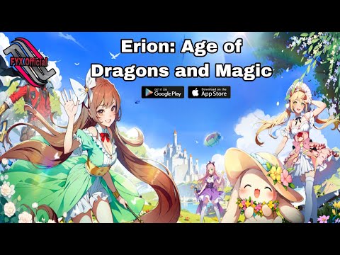 Erion: Age of Dragons and Magic - MMORPG ( New Release ) Gameplay Android_IOS