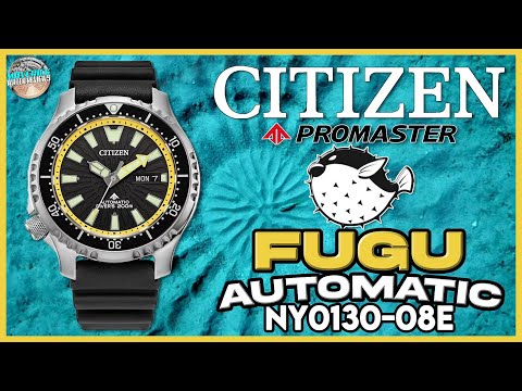 First Fugu With A Textured Dial! | Citizen Promaster Fugu 200m Automatic NY0130-08E Unbox & Review