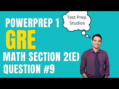 PowerPrep 1 Math Section 2 (Easy) #9