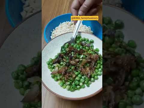 Masala Muri with greenpeas- Muri makha recipe #jhalmuri recipe bengali- unique muri #shorts