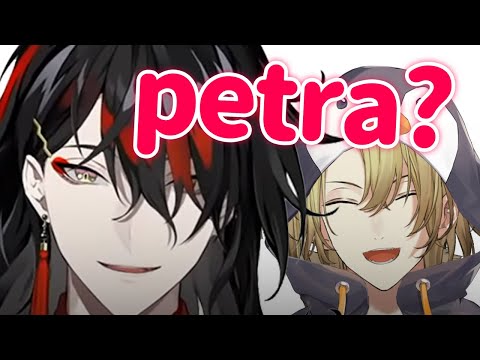 Vox and Luca perfectly doing Petra's voice impression