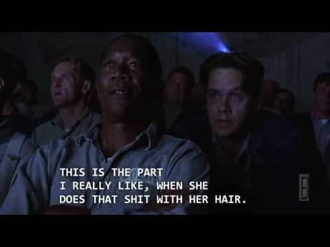 Movie Night, hair flip at Shawshank Prison - "The Shawshank Redemption" (1994)