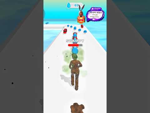 মামা দেখো আমার বান্ধবীর কি হলো 🤣 Swampy Girl Run Funny Gameplay 12 #gaming #cartoongame #shorts