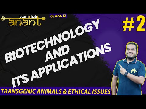 Biotechnology and its Applications Class 12 Biology NCERT Chapter 10 #2| Transgenic Animals | Atharv