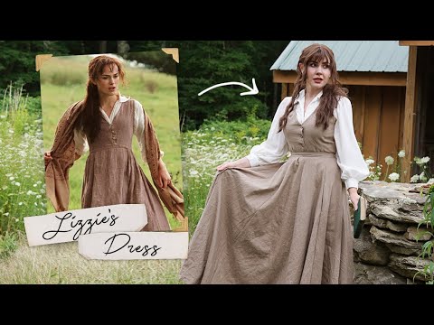 Trying To Recreate Lizzie Bennet's Brown Dress! || Pride & Prejudice Costume