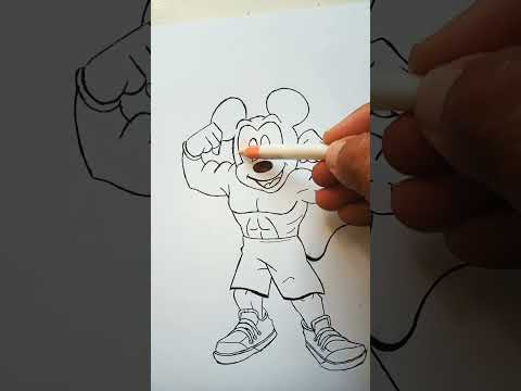 Desenhando Mickey mouse #shorts