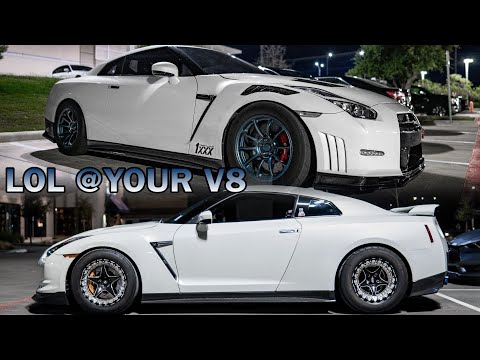 TheLab 800/900/1000hp GTRs take on Twin Turbo Mustang, Hellcats, Procharged Camaro and Shelby GT500