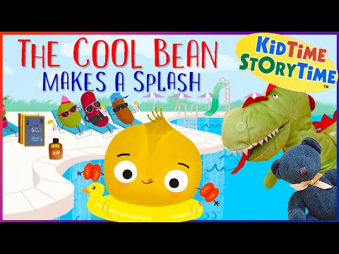 The COOL BEAN Makes a SPLASH | Kindness read aloud | Food Group Book series | friendship read aloud