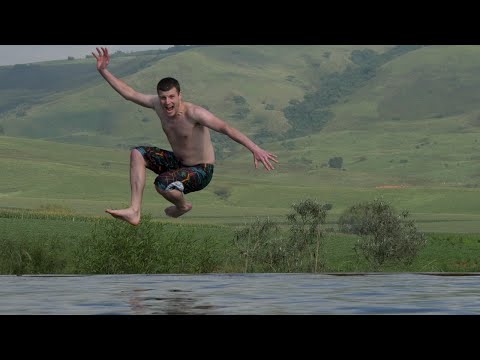 Eco infinity pool in Drakensburg Vlog 4