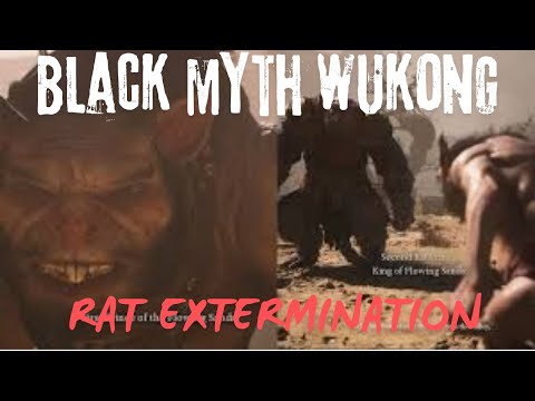 black myth wukong first and second rat prince boss fights