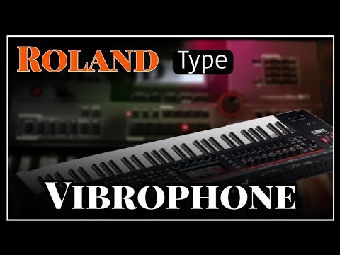 Roland Type Vibraphone - How To edit In Casio Ctx9000in