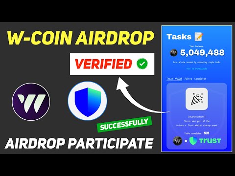 Wcoin wallet connect - W coin connect trust wallet - W coin airdrop - Hassan Crypto Official