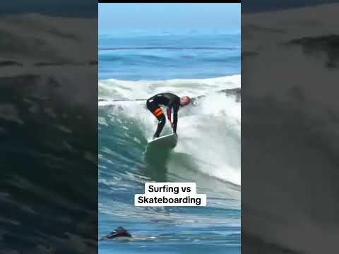 Will a kickflip in surfing ever be as sick as skating?  #surf