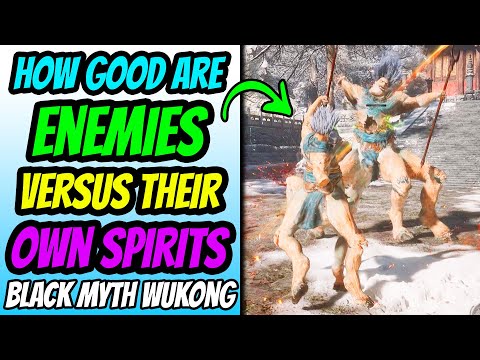 How Good Are Yaoguias Against Their Spirits - Black Myth Wukong (Bosses & Transformations Included)