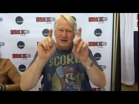 Charles Martinet (Mario) Says Hello to Danjer - Fan Expo (2016)