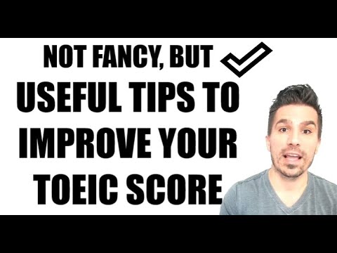 TIME TO IMPROVE YOUR TOEIC SCORE: TIPS TO ANSWER 2 TOEIC QUESTIONS #toeictips #toeic990 #toeic #esl