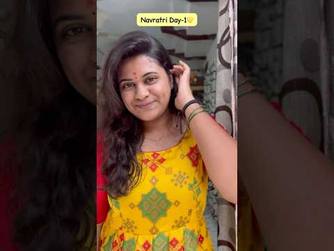 Navratri Day-1💛#trending #viralvideo #shortvideo #youtubeshorts #youtube #shorts #video #ytshorts