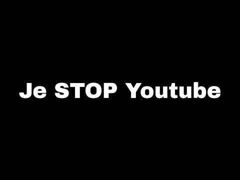 Je stop Youtube pour un moment