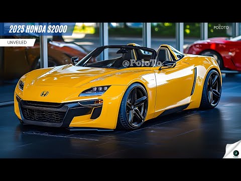 New 2025 Honda S2000 Unveiled - Amazing ultimate roadster sports car!