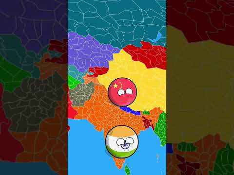 What if India kills Pakistan. #shorts#countryballs#asiancountries#mapping#pakistan #pakistanlove