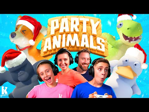 Christmas PARTY ANIMALS (White Elephant Gift Challenge) K-City Gaming