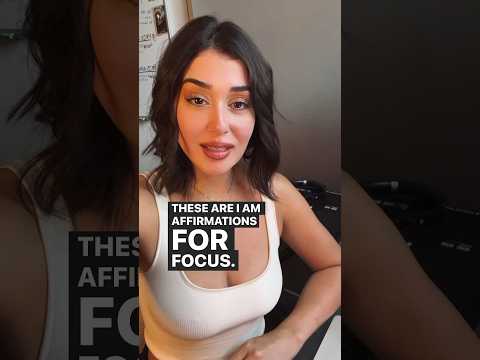 Focus Affirmations for Creatives, High Performers & ADHD ~ OUT NOW👁️🦋👁️ #focus #affirmations