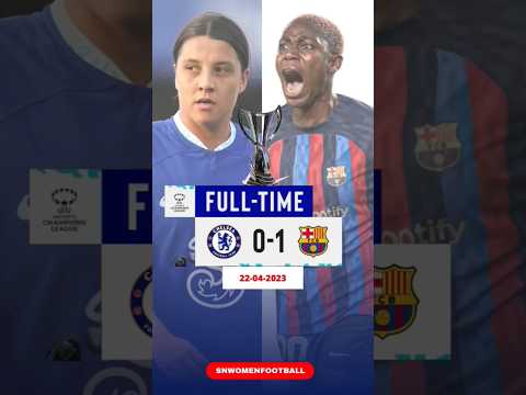 Chelsea W v Barcelona W | UWCL-SF |Highlights| #womensfootball #uwcl