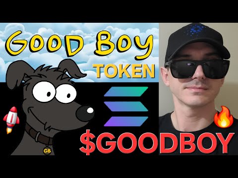 $GOODBOY - GOODBOY TOKEN CRYPTO COIN HOW TO BUY MEMECOIN SOLANA RAYDIUM GOOD BOY SIMPSONS POLONIEX