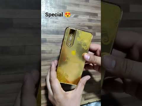 Vivo v15 pro back cover | Vivo v15 pro golden back cover | #shorts #vivov15pro