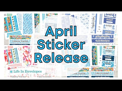 April Sticker Release /  TBM BBP Stickers / EC Stickers / Erin Condren / Universal Planner Stickers