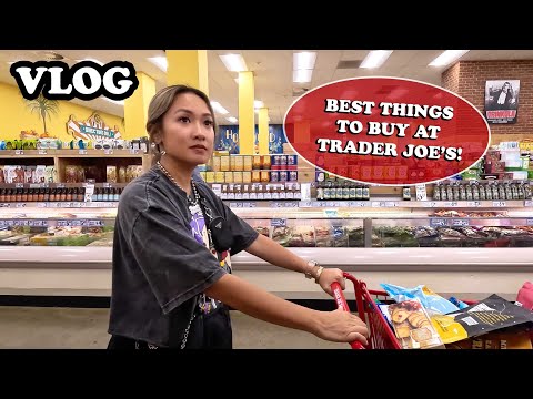 Best Things To Buy At Trader Joe's (Grocery Shopping in LA!) | Laureen Uy