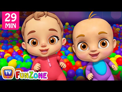 Johny Johny Yes Papa Ball Pit Show - ChuChu TV 3D Baby Songs & Nursery Rhymes for Kids