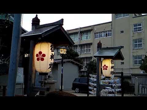 福崎船着場から大阪ベイタワーアトリウムまで歩く