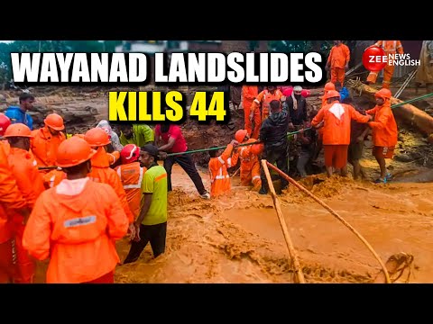 Wayanad Landslides Update | 44 Dead, Many Fear Trapped | PM Announces compensation