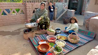 Mud House Cooking By Village Woman 🥕🌳I Happy Joint Family