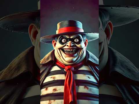 Horror versions of the McDonald's characters #scary