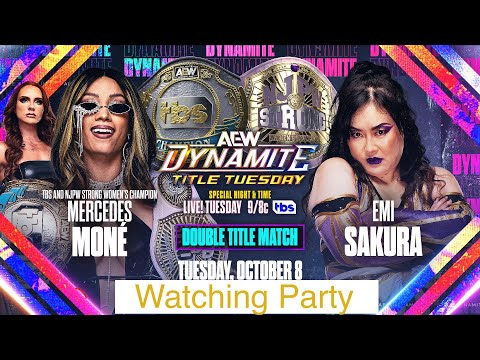 【WP 】AEW Dynamite Emi Sakura vs Mone ft. BestBros