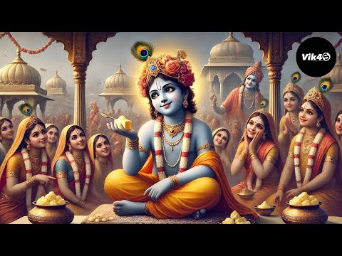 Janmashtami Special: Shri Krishna Leela Music Video | Divine Melodies & Art | Vik4s