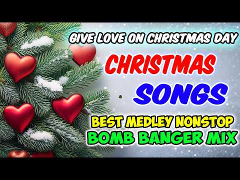 GIVE LOVE ON CHRISTMAS DAY - CHRISTMAS SONGS MEDLEY DISCO 2024 - DJMAR REMIX - DISCO TRAXX