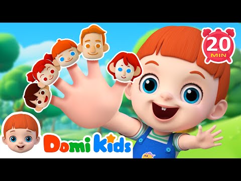 Finger Family & MORE | Let's Sing Along Domi Kids! | Fun Kids Songs & Nursery Rhymes