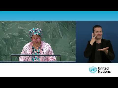 COSP17- Amina J  Mohammed Deputy Secretary General