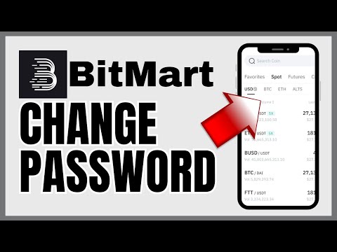 How to Change Password in BitMart 2024?