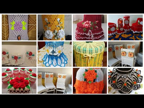 Ideas de patrones de crochet a mano muy atractivas y hermosas para decoraciones del hogar