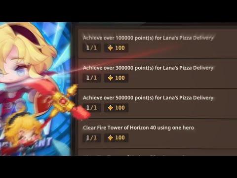 How to Beat Lana,Fire Tower,Coop, and Rue The Red Challenges | Guardian Tales Season Achievement