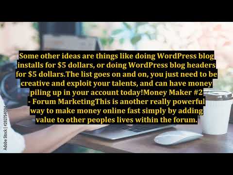 3 Ways To Make Money Online Today