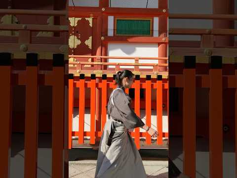 Fushimi Inari Taisha⛩️ #kimono #hakama #kyoto #fushimiinaritaisha #着物 #たすき掛け #袴 #京都 #伏見稲荷大社