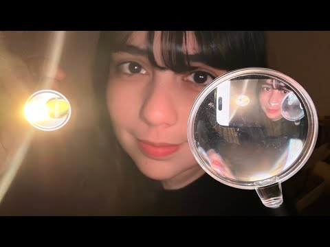 日本語 ASMR | 暗い部屋で視力検査(ライト検査多め、小声)